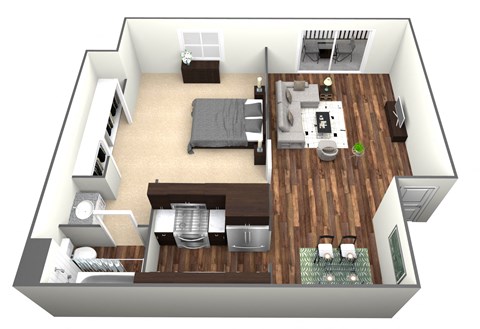 1 bedroom